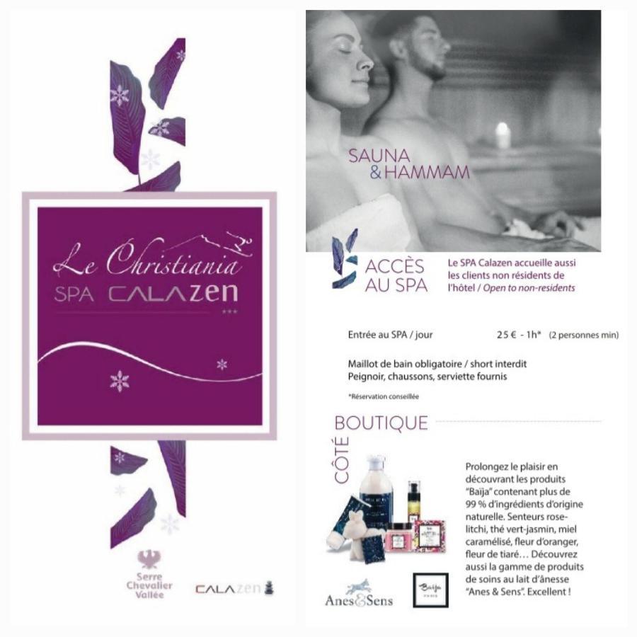 Le Christiania Hotel & Spa La Salle-les-Alpes Eksteriør billede