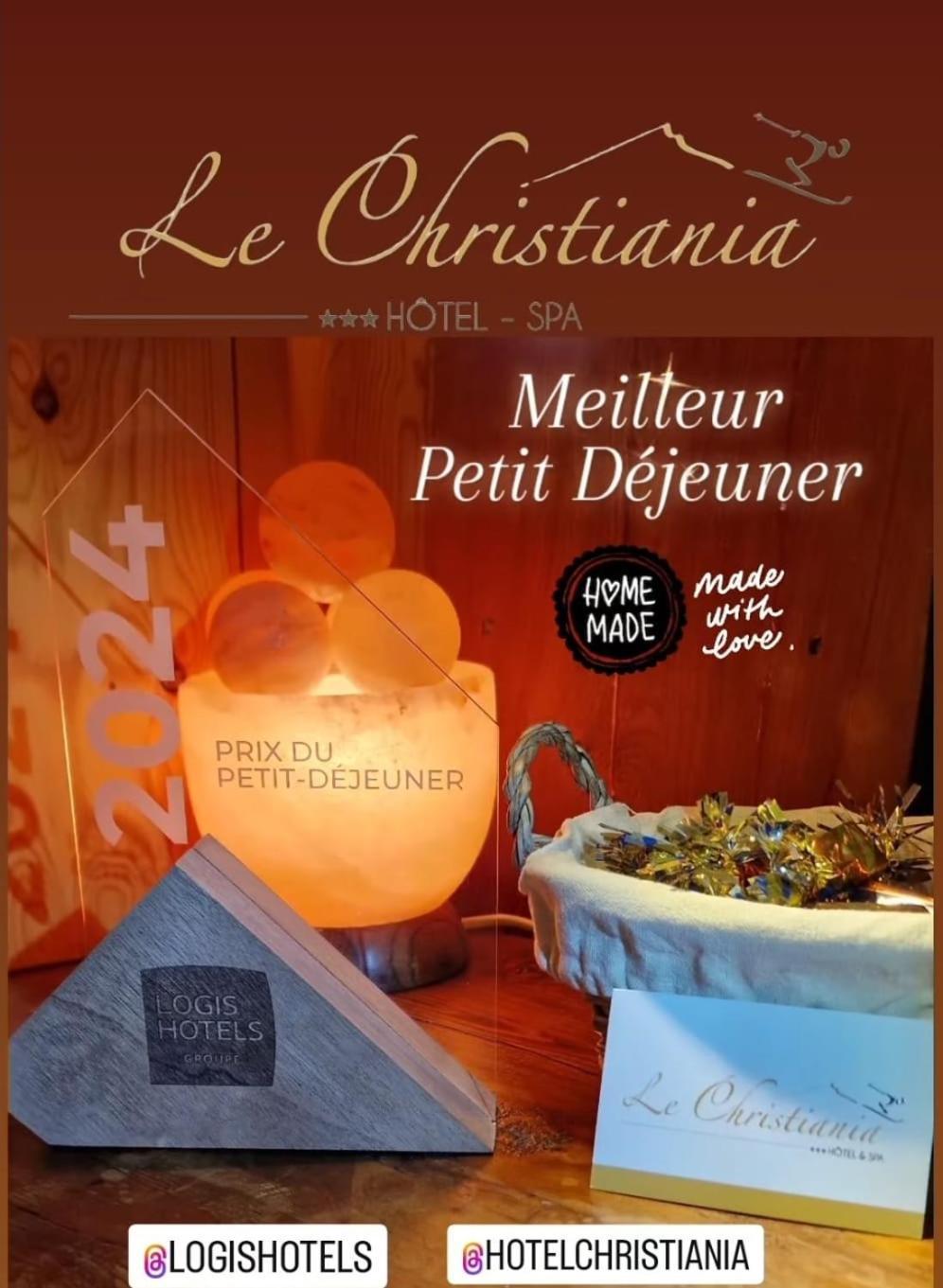Le Christiania Hotel & Spa La Salle-les-Alpes Eksteriør billede
